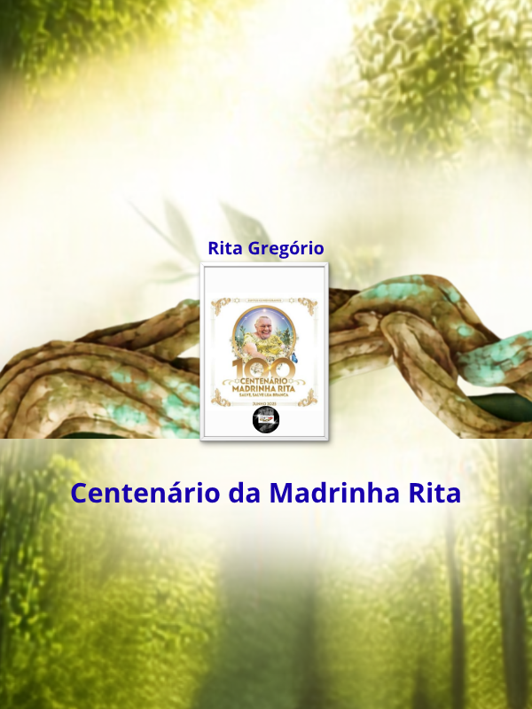 Rita Gregório - Centenário da Madrinha Rita _ capa